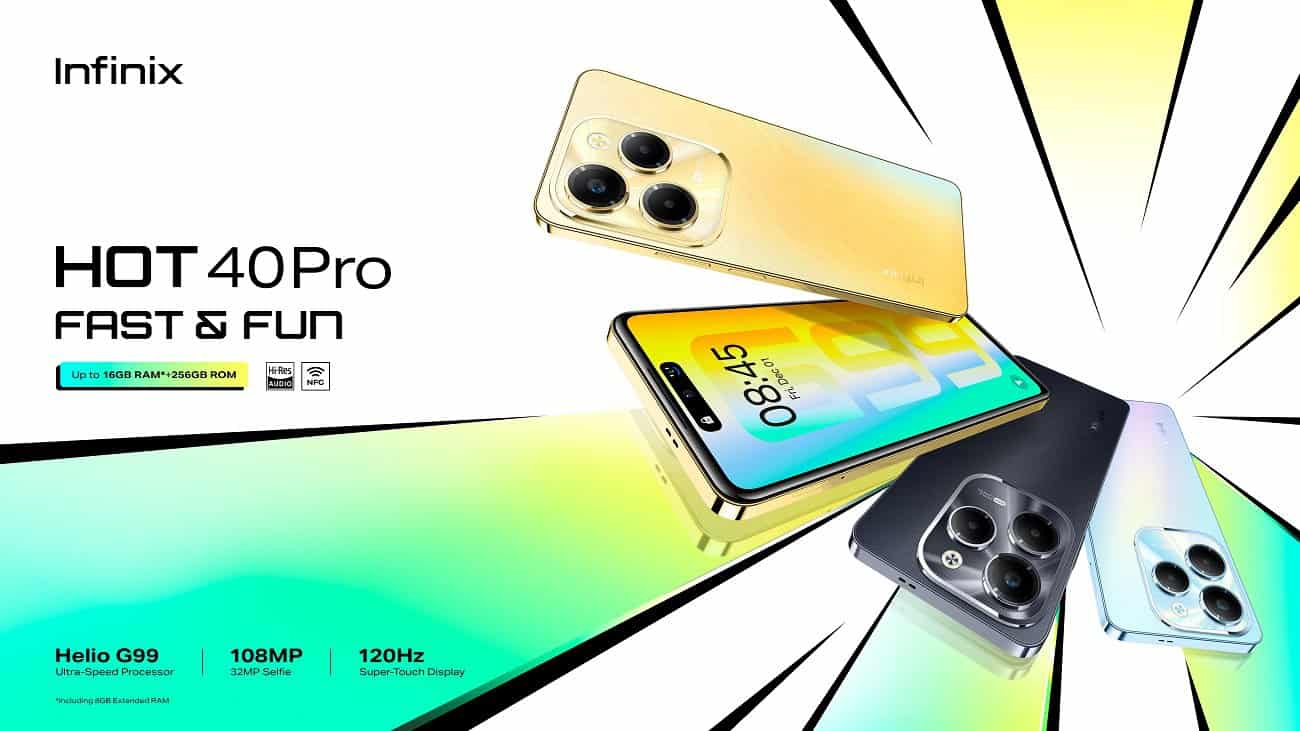 Infinix Hot 40 Pro X6837 Specs