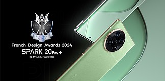 Tecno Spark 20 Pro Plus emerges Platinum Winner of the French Design Awards 2024