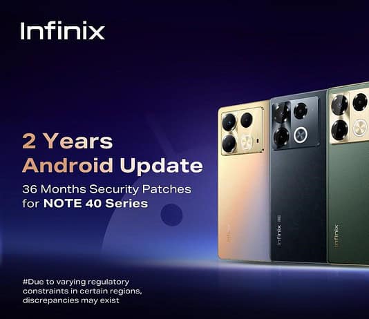 Infinix Note 49 Series comes with Extended Software Support