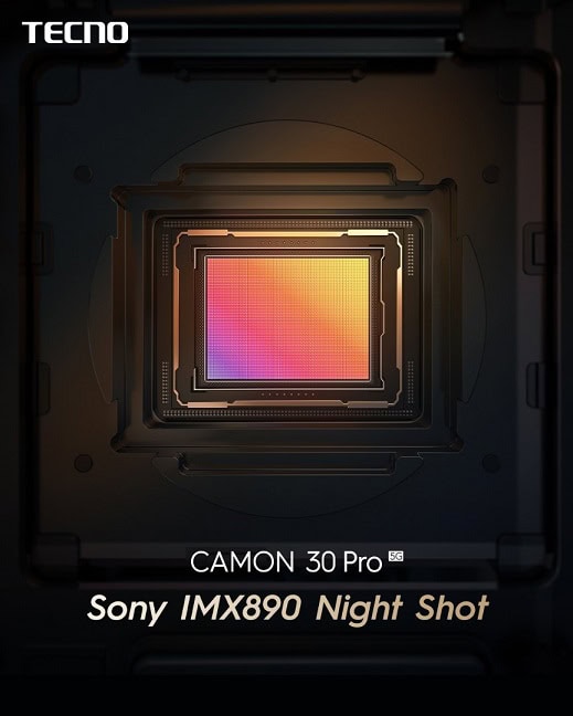 Tecno Camon 30 Pro with Sony IMX890 Night Shot