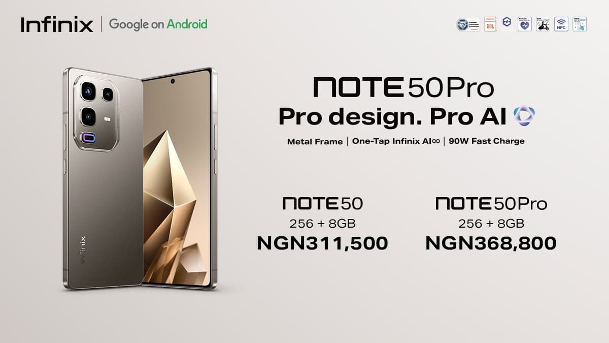Infinix Note 50 Series Price