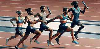 Baton Passing in Athletics Relays