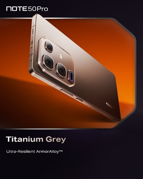 Infinix Note 50 Pro Titanium Grey