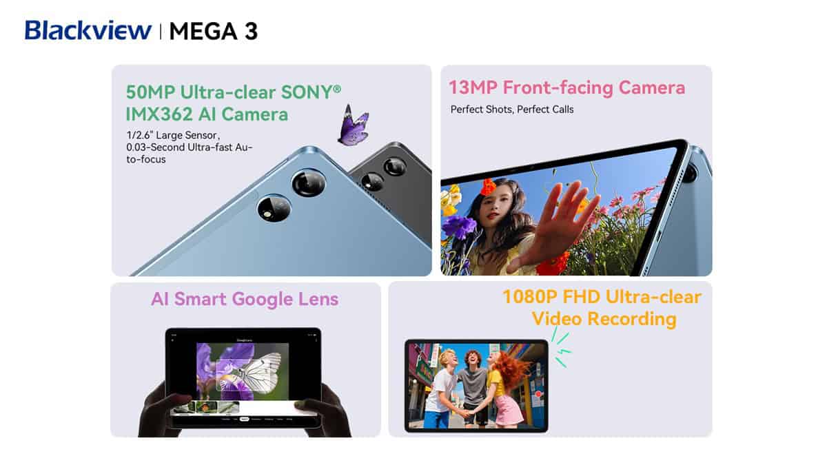 Blackview Mega 3 Camera