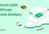 Prestmit eSIM for African Remote Workers