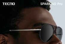 Tecno Spark 40 Pro shot of a Man Wearing Glasses