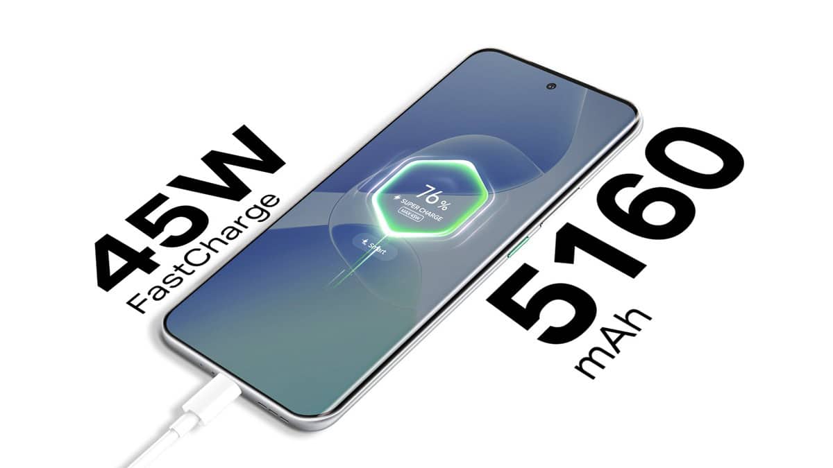 Infinix Hot 60 Pro Plus with 5160 mAh Battery and 45W charging