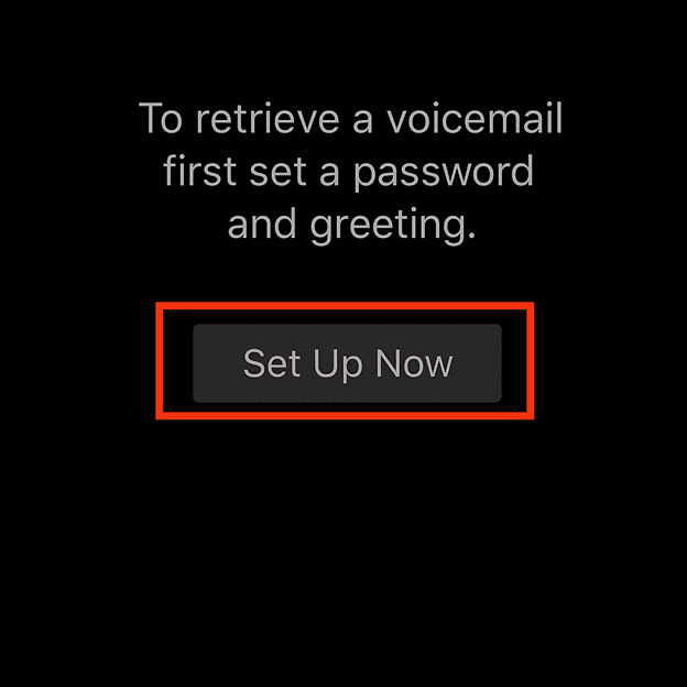 Set up Voicemail on iPhone