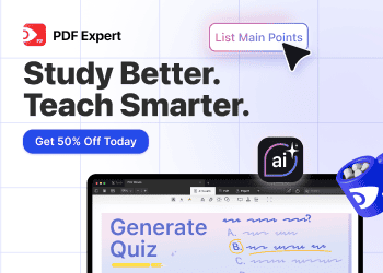 50% Off PDF Expert