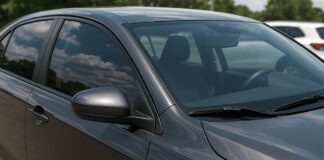 UV Ray and IR Blocking Tint in Car