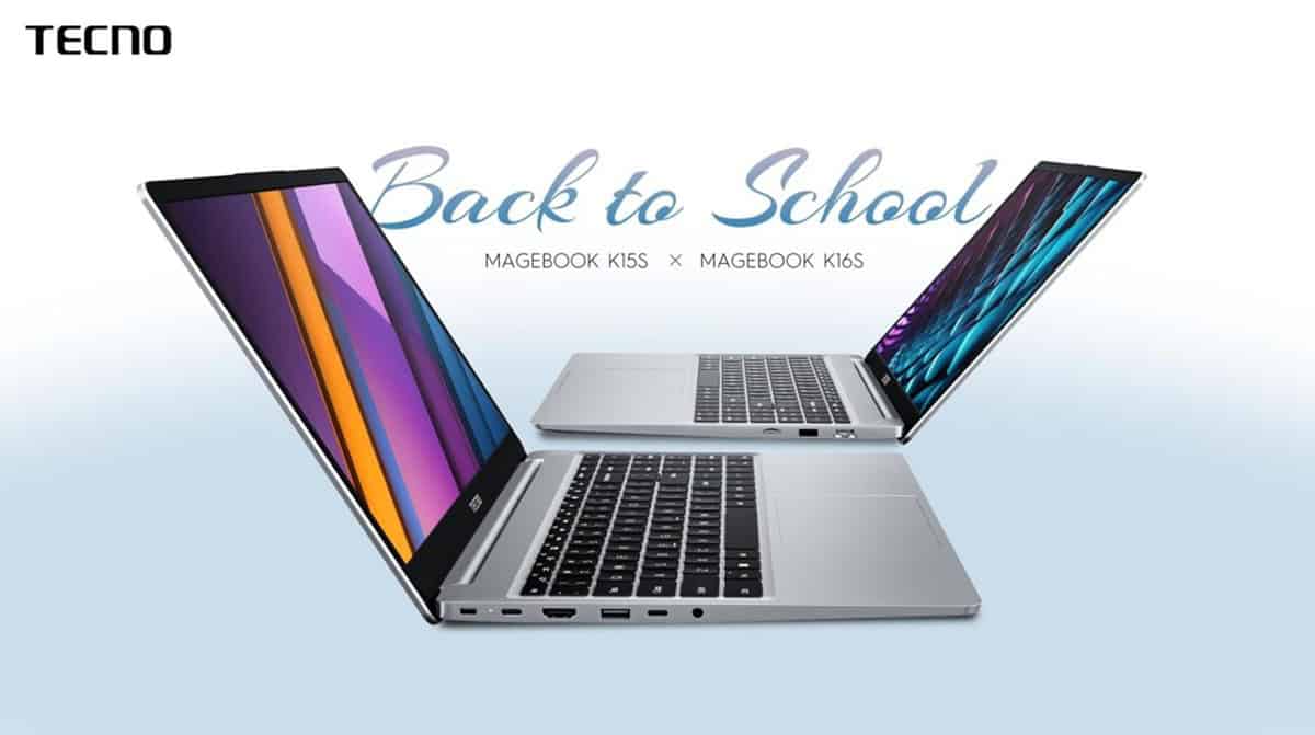 Tecno Megabook 15S and Megabook 16S for Back to School