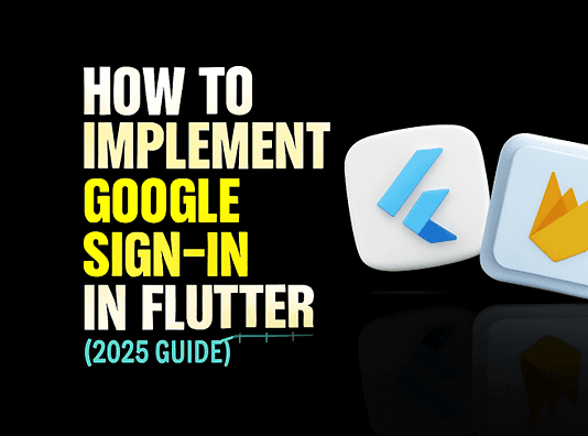 How to Implement Google Sign in in Flutter