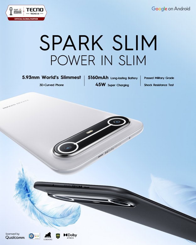 Tecno Spark Slim Specs
