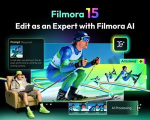 Edit Video with AI in Filmora 15