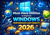 5 Must-Have Utilities to Improve Windows Performance and Stability Must-Have Utilities to Improve Windows Performance and Stability