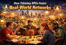 How Tabletop RPGs Foster Real-World Networks