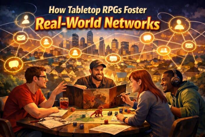 How Tabletop RPGs Foster Real-World Networks