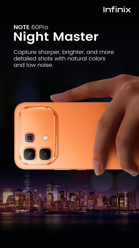 Infinix Note 60 Pro Rear Camera