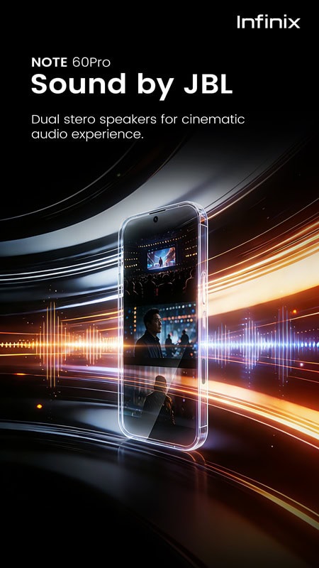 Infinix Note 60 Pro with Sound by JBL