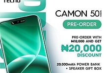 Tecno Camon 50 Series Pre-order