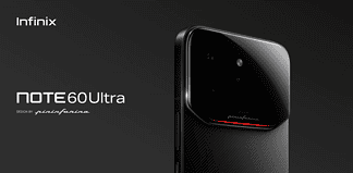 Infinix Note 60 Ultra Designed by Pininfarina