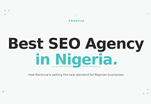 Best SEO Agency in Nigeria 2026: Why Rankova Is Setting the New Standard Best SEO Agency in Nigeria