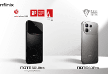 Infinix NOTE 60 SERIES Garners Red Dot and iF Awards, Redefining Premium Smartphone Design Infinix Note 60 Pro and Infinix Note 60 Ultra showcasing Design Awards 2026