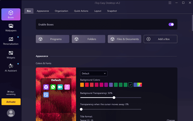 iTop Easy Desktop