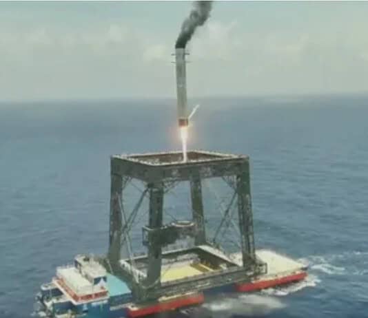 China Cable Net Rocket Landing Platform