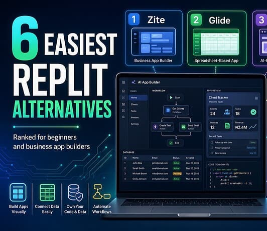 The 6 easiest Replit alternatives, ranked easiest Replit alternatives