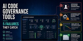 The 5 governance failures AI code governance tools are built to catch