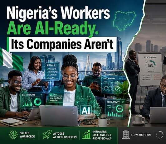 Nigerian workers prepared for AI integration