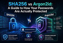 SHA256 vs Argon2id