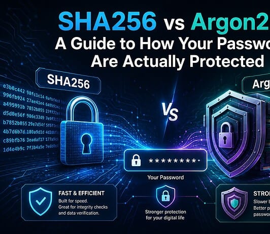SHA256 vs Argon2id