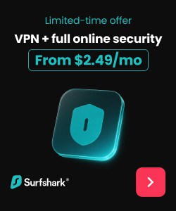 VPN plus Online Security starting at $2.49/mo