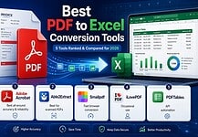 Best PDF to Excel Conversion Tools