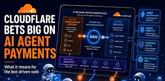 Cloudflare's AI agent payment marketplace concept with Cloudflare Wallets