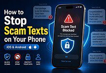 How to Stop Scam Texts on Your Phone (iOS & Android): 2026 Guide How to Stop Scam Texts