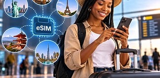 eSIMs Remove Roaming Hassles when you travel