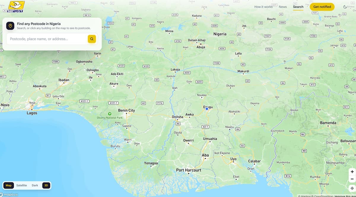 Nigeria’s Digital Postcode Is Live: The Map Works, Address Search Doesn’t (Yet), and Adoption Still Decides Its Fate