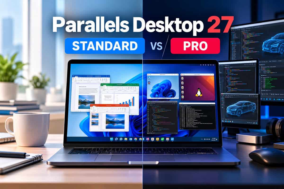 Parallels Desktop 27 Standard vs Pro: Which Edition Should You Buy?