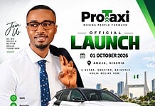 ProTaxi service launch announcement in Abuja