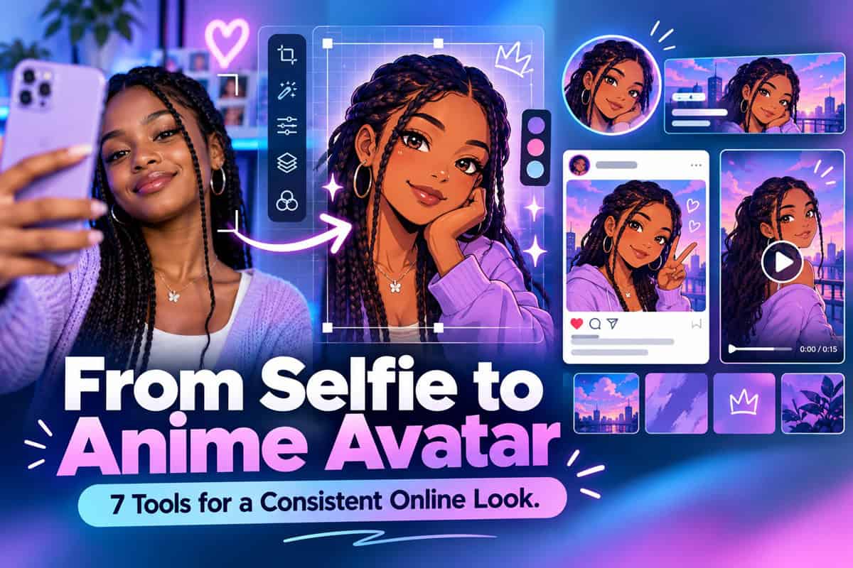 From Selfie to Anime Avatar: 7 Tools for a Consistent Online Look